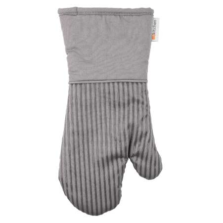 The new Silicone Oven Mitt is heat resistant to 500+ degrees Fahrenheit. They feature a flexible, non-slip silicone striped pattern for added control and insulation. 